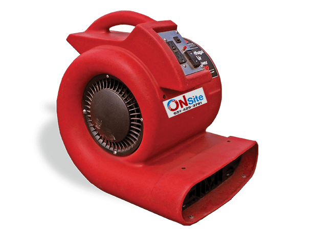 Red Centrifugal Fan