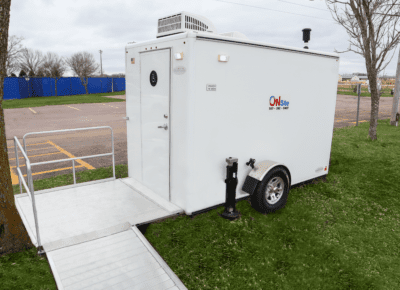 ADA Single Luxury Restroom Trailer